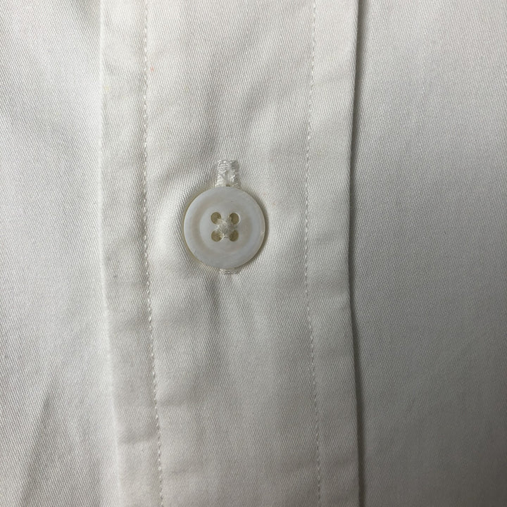 Ralph Lauren Fisher Military Shirt, Men's XL cotton white type Vintage Second Hand