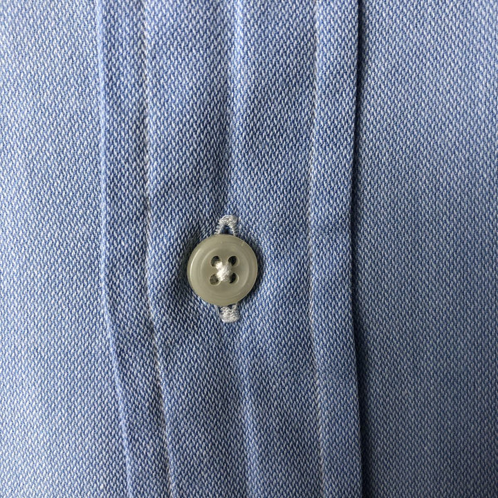 Ralph Lauren POLO by Ralph Lauren ANDREW long sleeve cotton shirt, men's XL size cotton Blue type light blue Vintage Second Hand