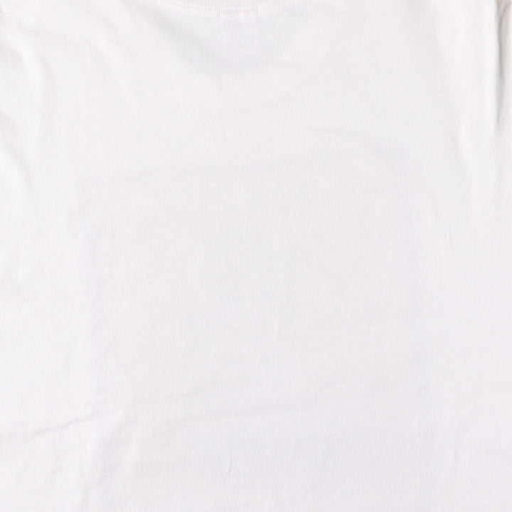 90'S Fruit of the Loom printed T-shirt, made in the USA, men's XL size, vintage cotton white type Vintage Second Hand