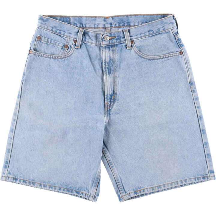Levi's 550 Relaxed Fit Denim Shorts, Men's Size W34 cotton blue type Vintage Second Hand