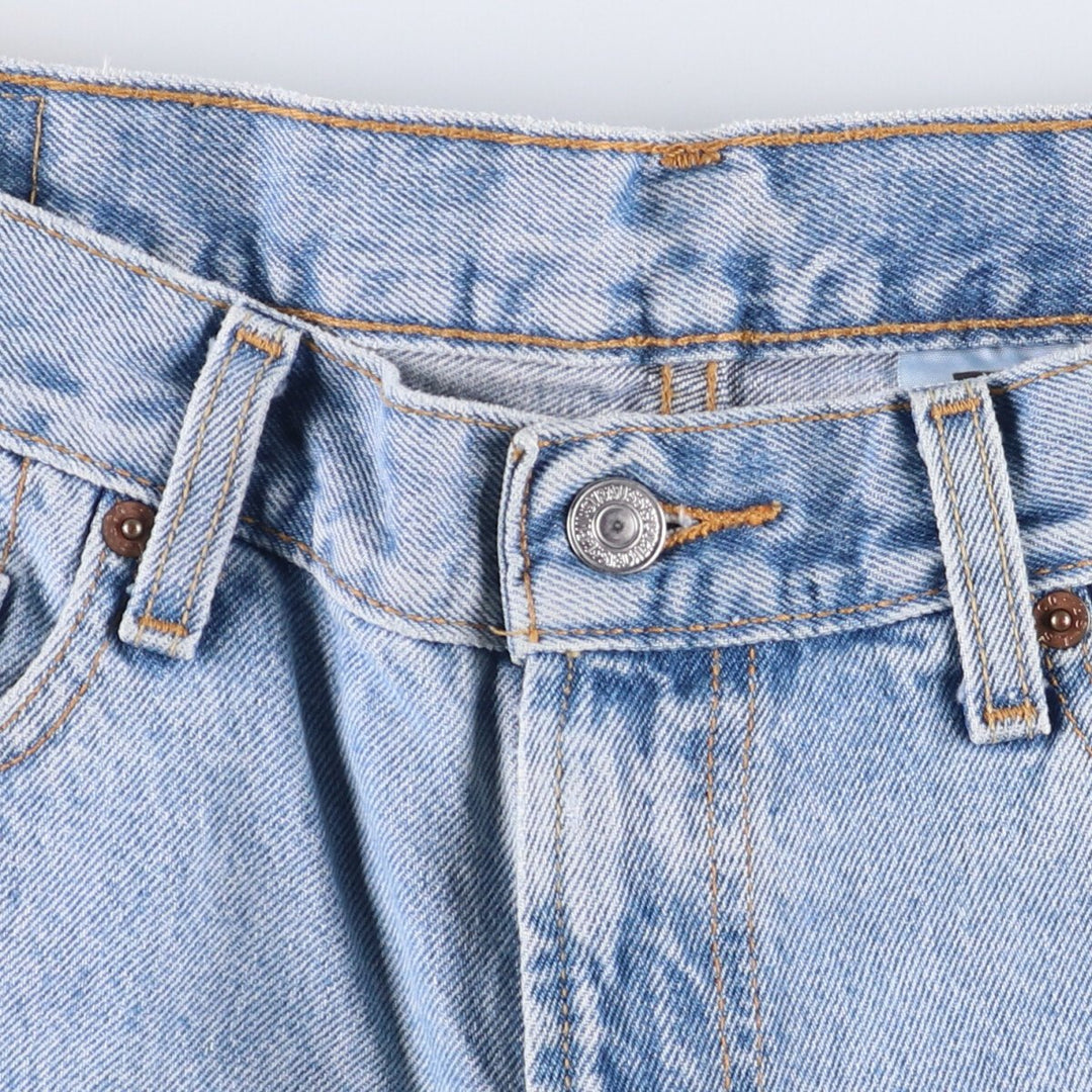 Levi's 550 Relaxed Fit Denim Shorts, Men's Size W34 cotton blue type Vintage Second Hand