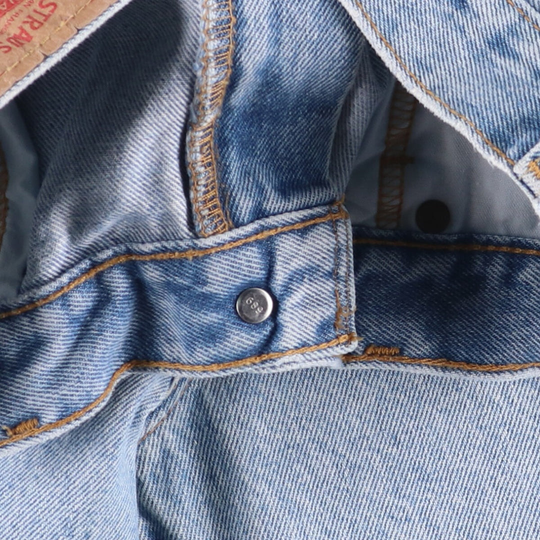 Levi's 550 Relaxed Fit Denim Shorts, Men's Size W34 cotton blue type Vintage Second Hand