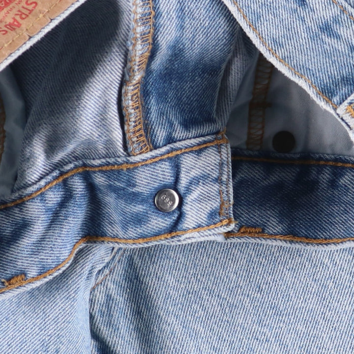Levi's 550 Relaxed Fit Denim Shorts, Men's Size W34 cotton blue type Vintage Second Hand