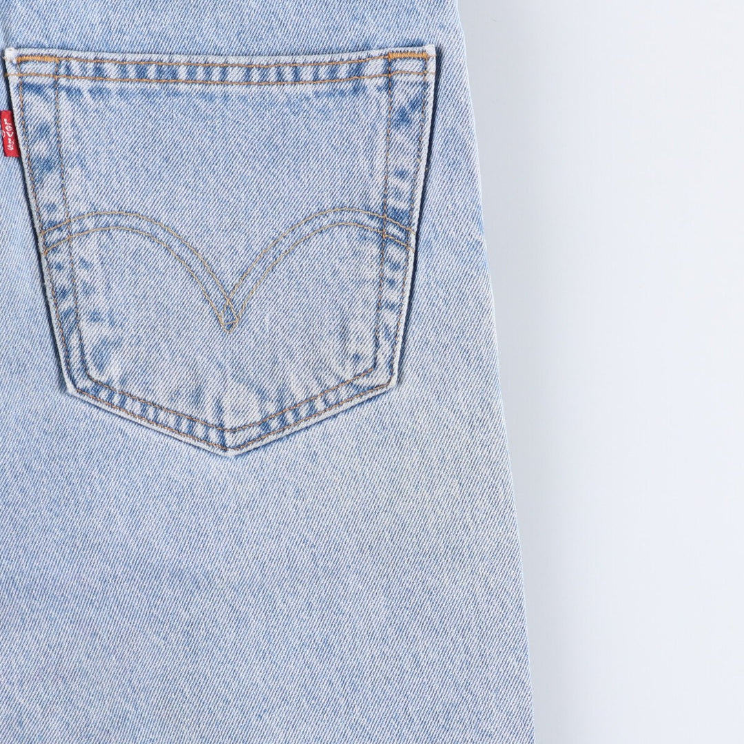 Levi's 550 Relaxed Fit Denim Shorts, Men's Size W34 cotton blue type Vintage Second Hand
