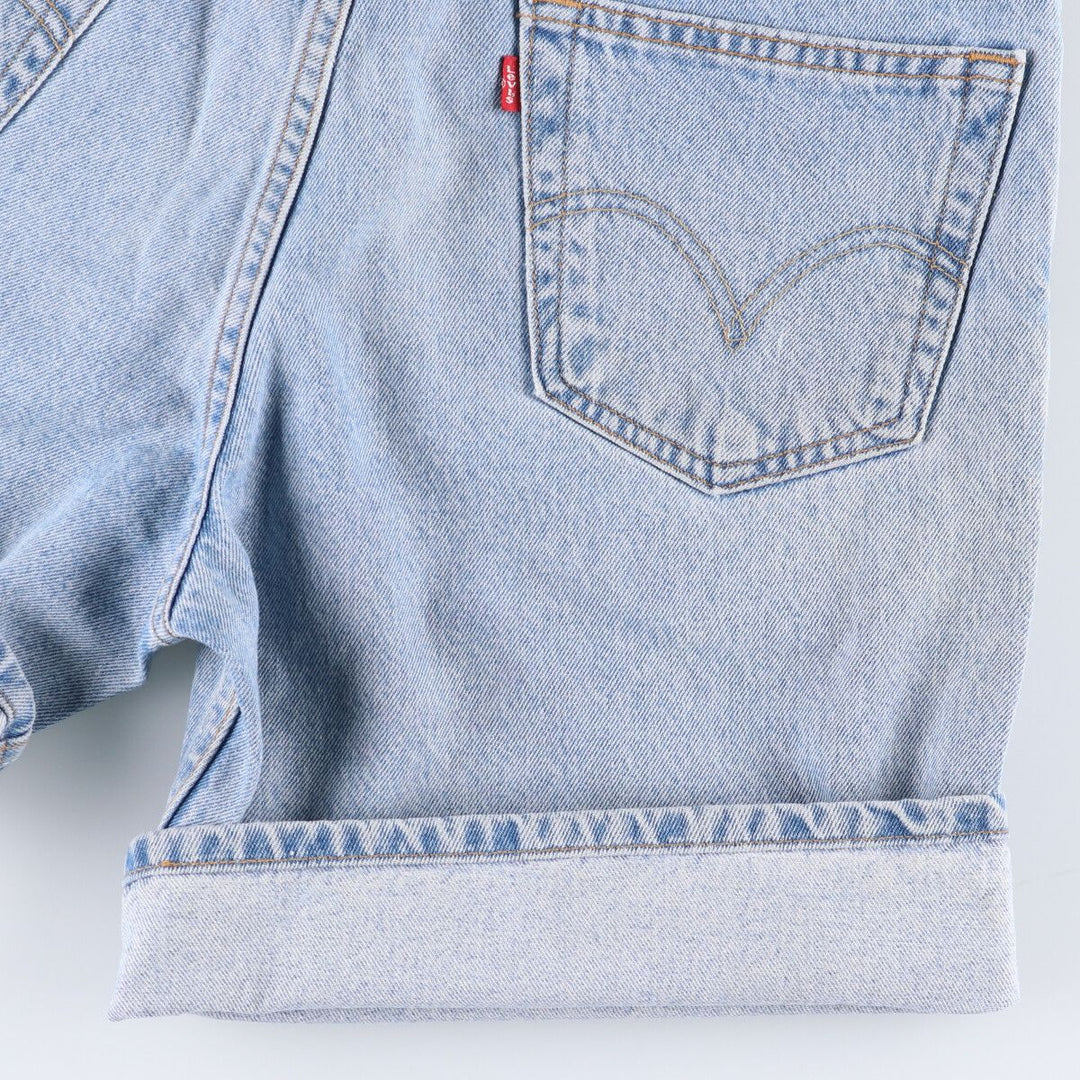 Levi's 550 Relaxed Fit Denim Shorts, Men's Size W34 cotton blue type Vintage Second Hand