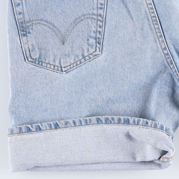 Levi's 550 Relaxed Fit Denim Shorts, Men's Size W34 cotton blue type Vintage Second Hand