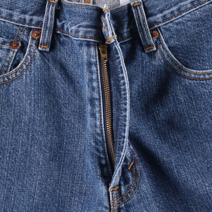 Levi's 550 Relaxed Fit Denim Shorts, Half Pants, Jorts, Men's, W35 equivalent cotton blue type Vintage Second Hand