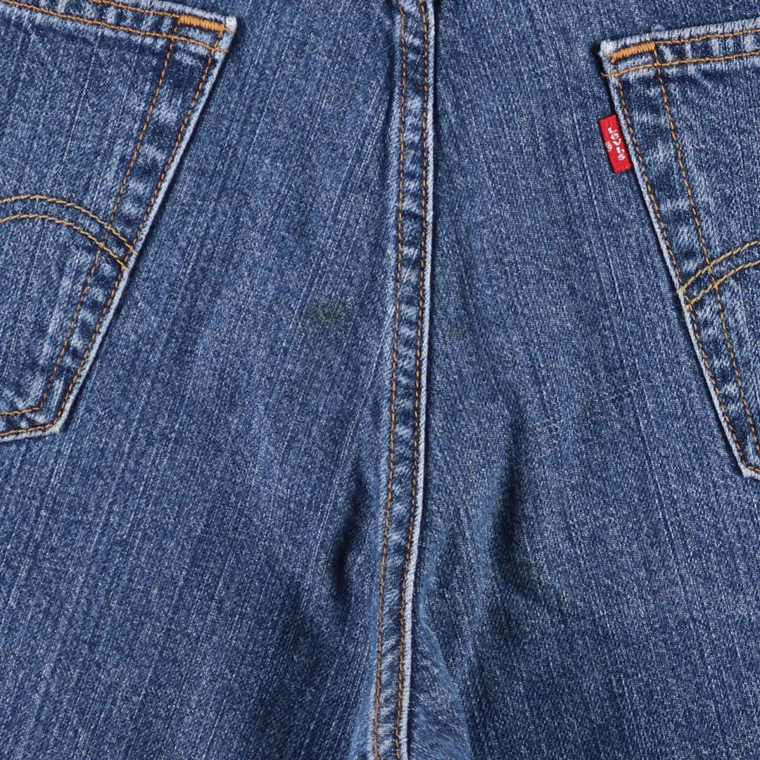 Levi's 550 Relaxed Fit Denim Shorts, Half Pants, Jorts, Men's, W35 equivalent cotton blue type Vintage Second Hand