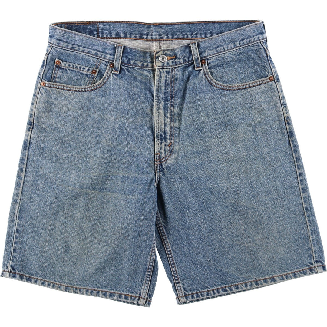 Levi's 550 Relaxed Fit Denim Shorts, Men's Size W37 cotton blue type Vintage Second Hand