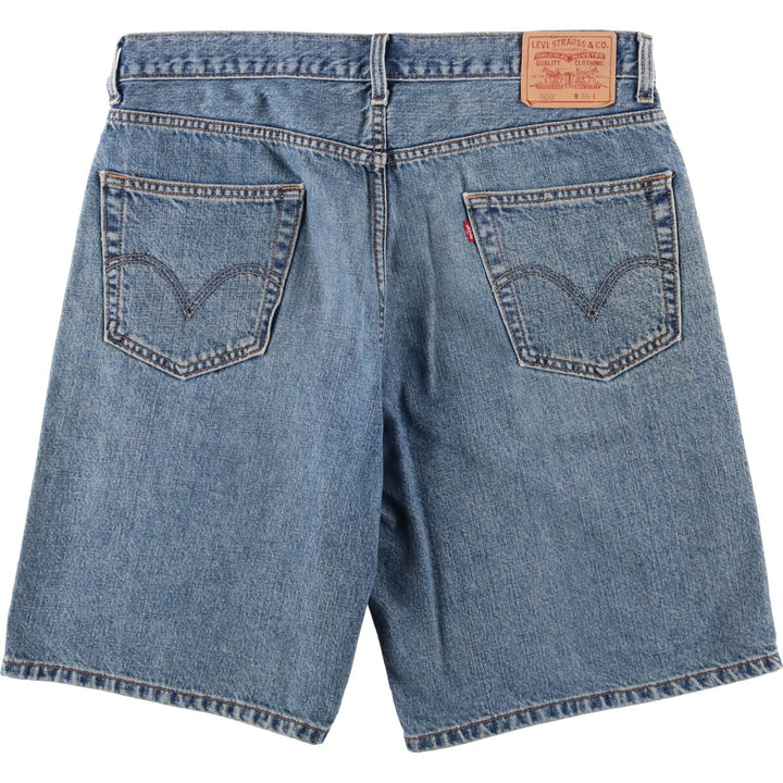 Levi's 550 Relaxed Fit Denim Shorts, Men's Size W37 cotton blue type Vintage Second Hand