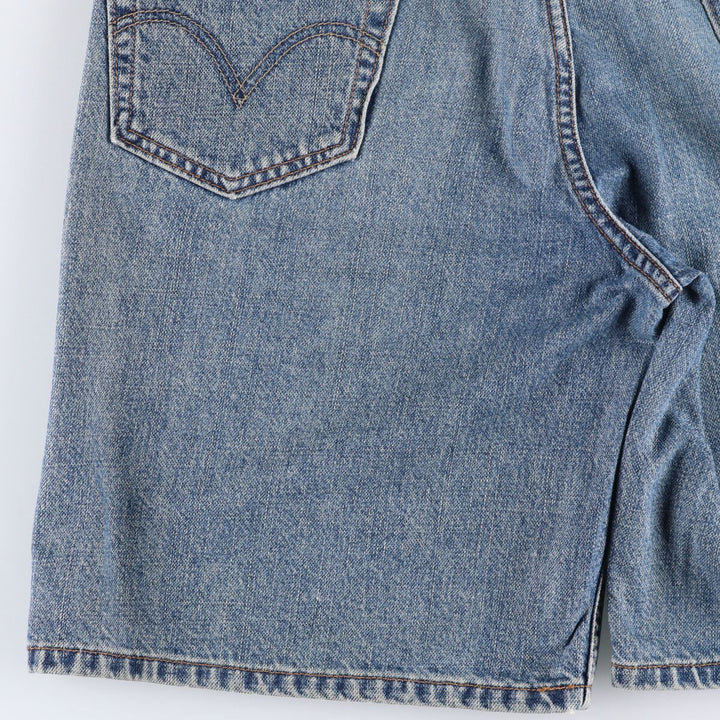 Levi's 550 Relaxed Fit Denim Shorts, Men's Size W37 cotton blue type Vintage Second Hand