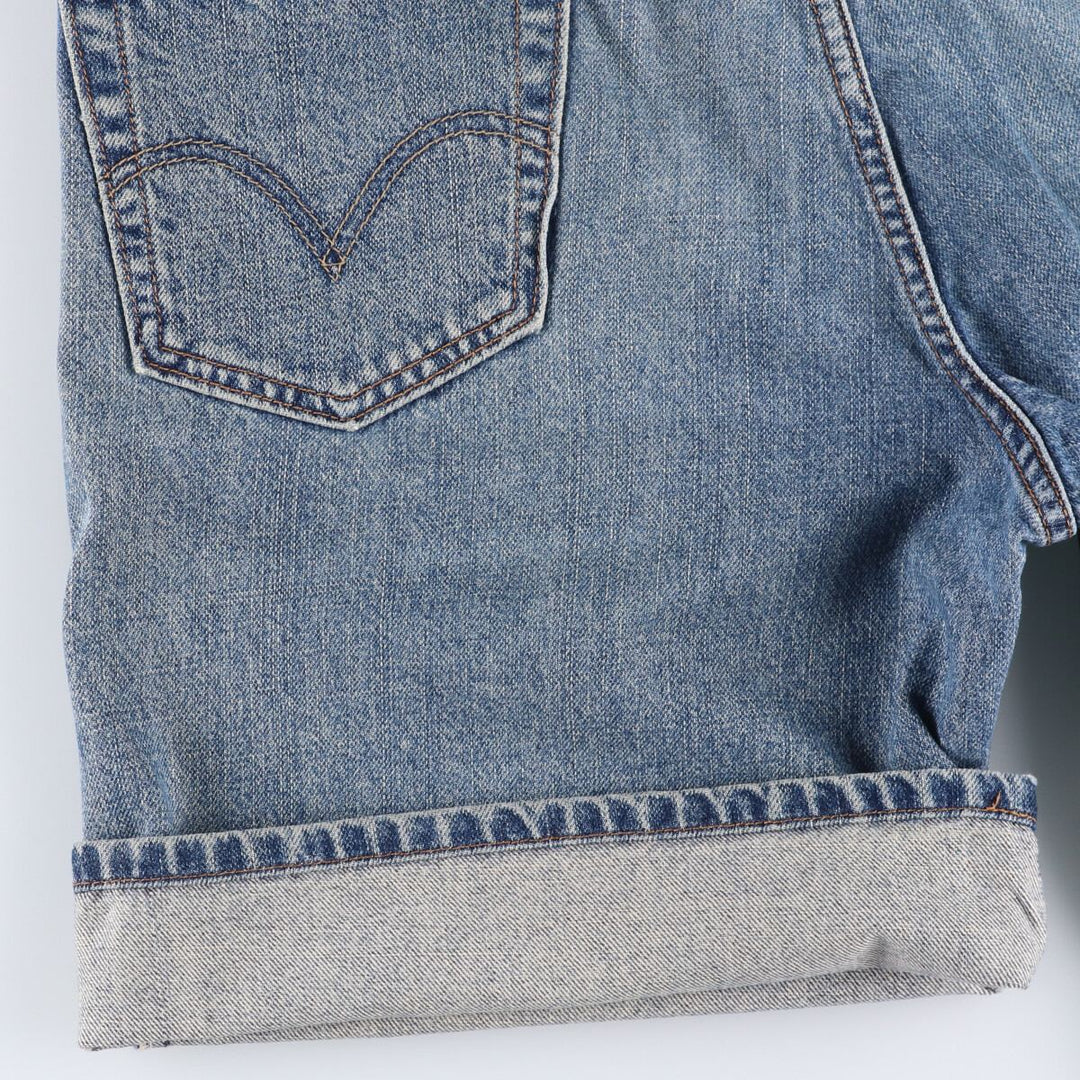 Levi's 550 Relaxed Fit Denim Shorts, Men's Size W37 cotton blue type Vintage Second Hand