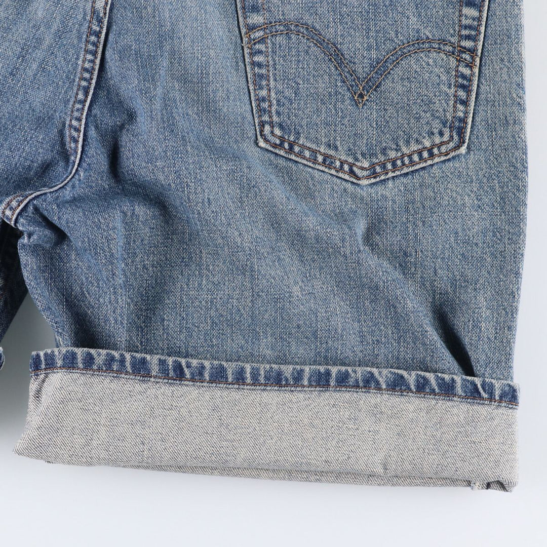 Levi's 550 Relaxed Fit Denim Shorts, Men's Size W37 cotton blue type Vintage Second Hand