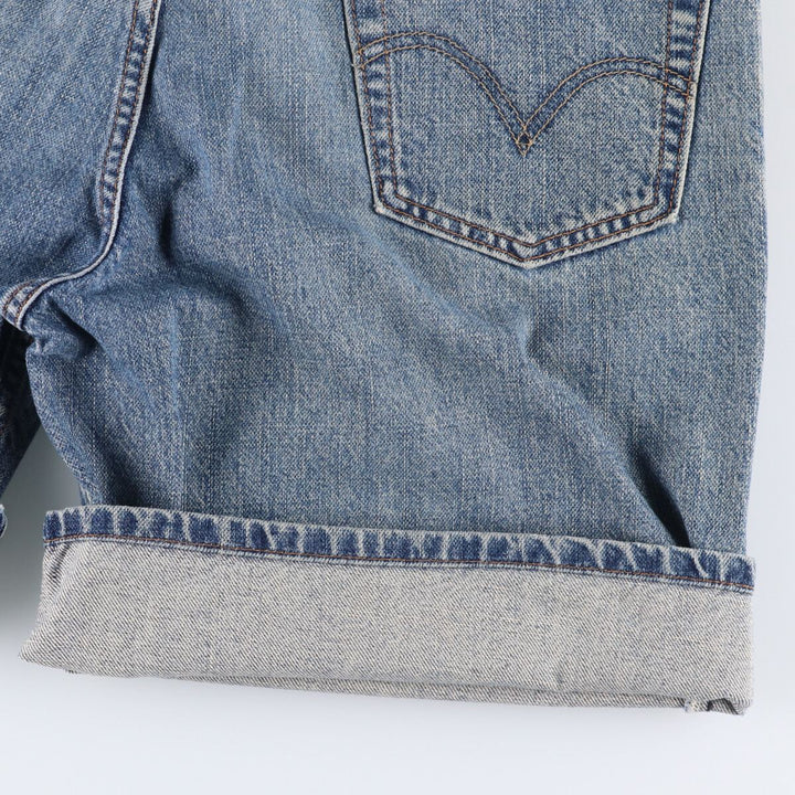 Levi's 550 Relaxed Fit Denim Shorts, Men's Size W37 cotton blue type Vintage Second Hand