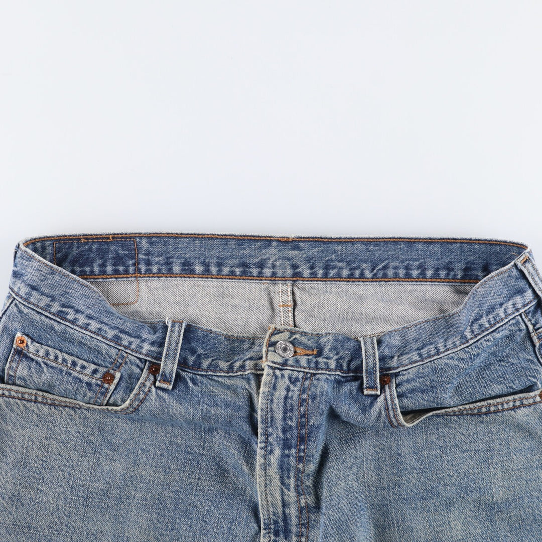 Levi's 550 Relaxed Fit Denim Shorts, Men's Size W37 cotton blue type Vintage Second Hand