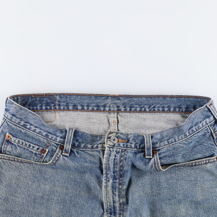 Levi's 550 Relaxed Fit Denim Shorts, Men's Size W37 cotton blue type Vintage Second Hand