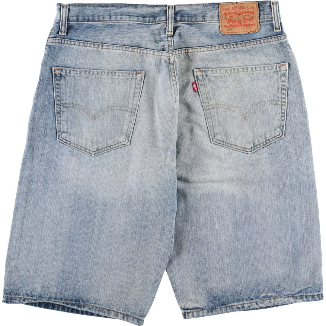 Levi's 569 denim shorts, half pants, jorts, men's size w36 cotton blue type Vintage Second Hand