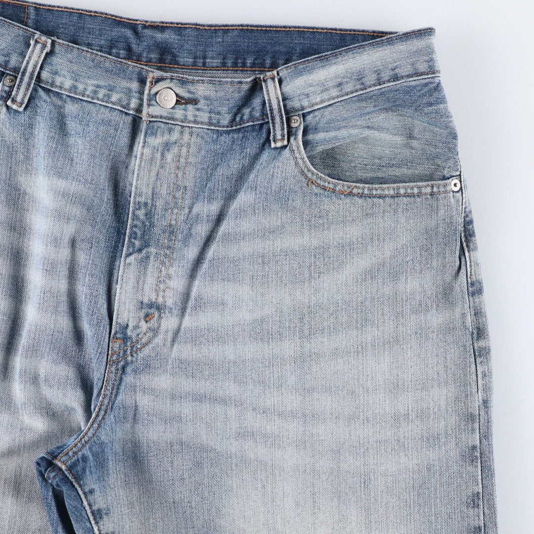 Levi's 569 denim shorts, half pants, jorts, men's size w36 cotton blue type Vintage Second Hand