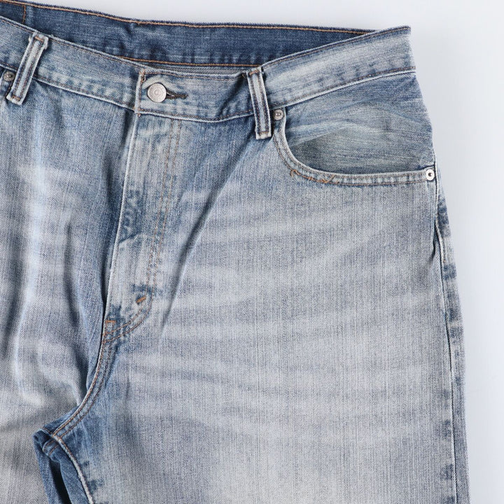 Levi's 569 denim shorts, half pants, jorts, men's size w36 cotton blue type Vintage Second Hand