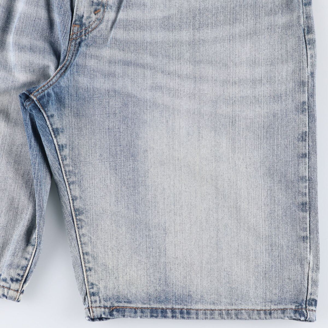 Levi's 569 denim shorts, half pants, jorts, men's size w36 cotton blue type Vintage Second Hand
