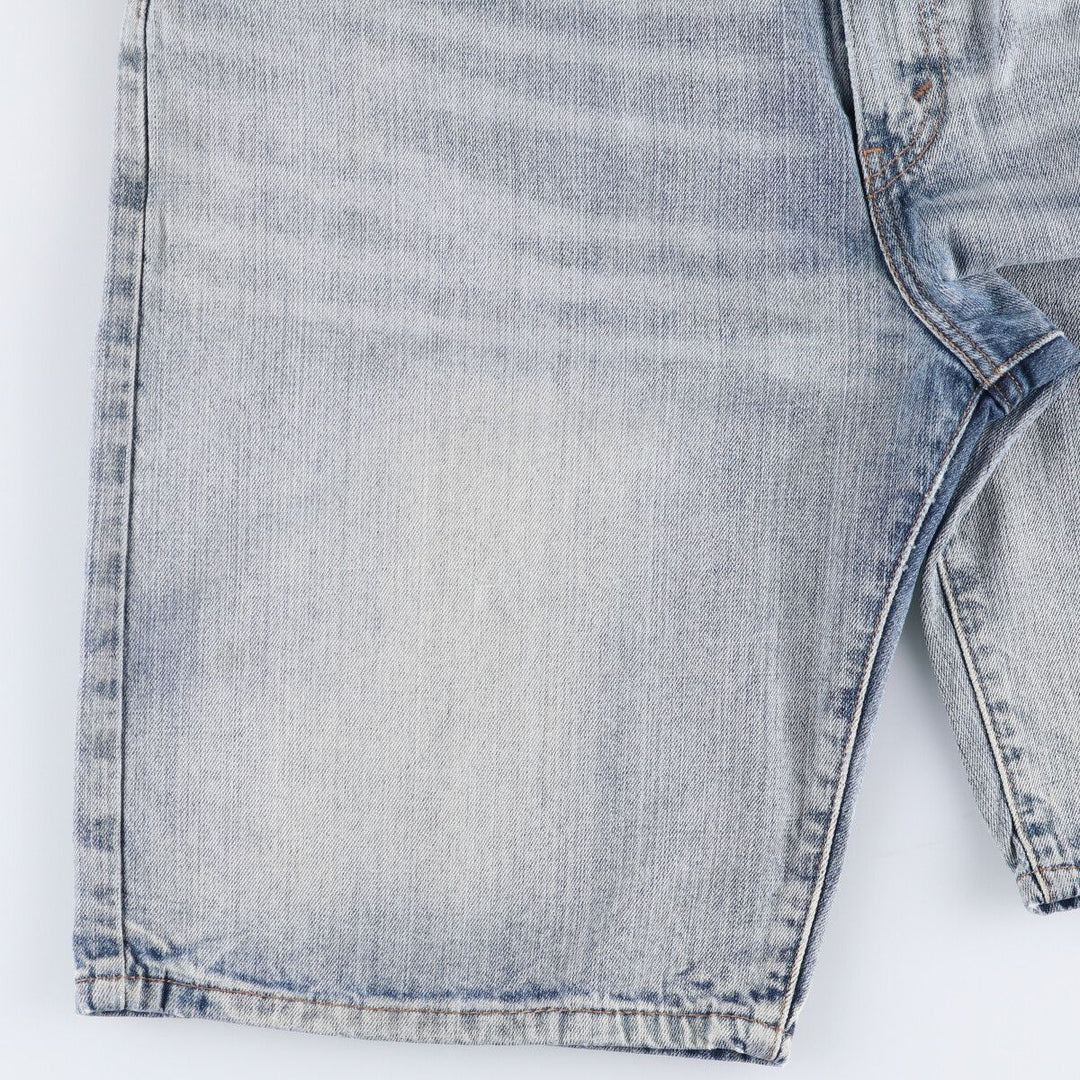 Levi's 569 denim shorts, half pants, jorts, men's size w36 cotton blue type Vintage Second Hand