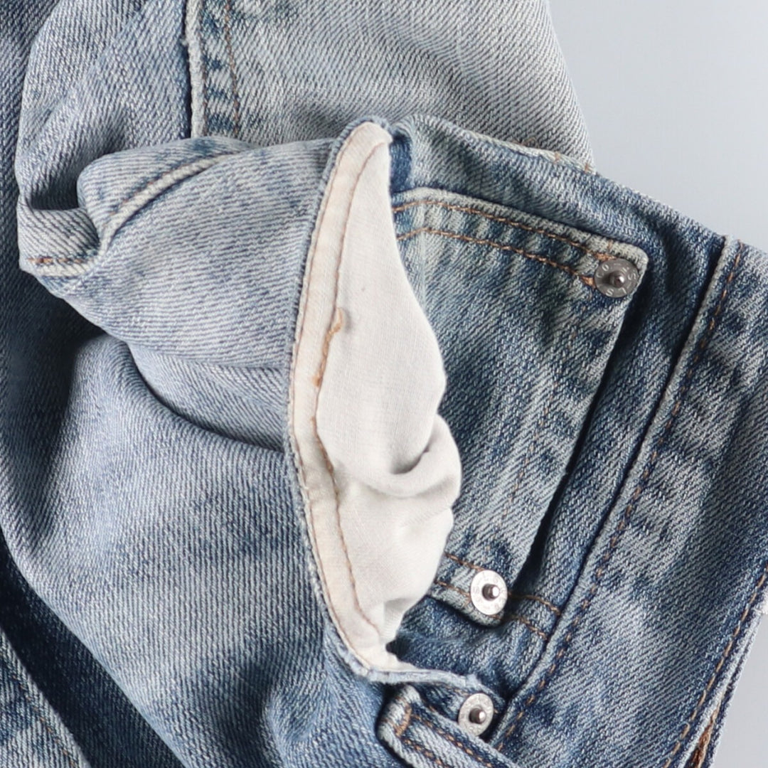 Levi's 569 denim shorts, half pants, jorts, men's size w36 cotton blue type Vintage Second Hand