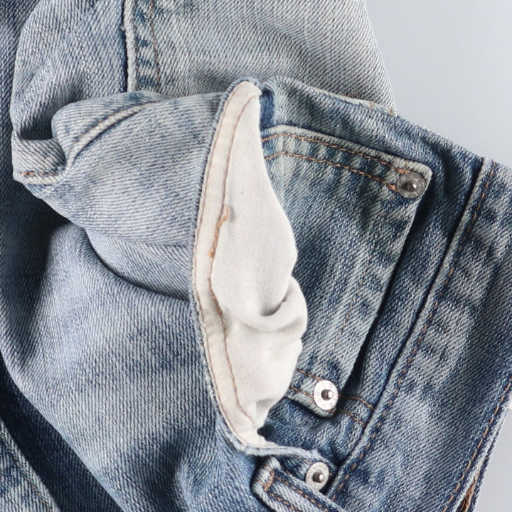 Levi's 569 denim shorts, half pants, jorts, men's size w36 cotton blue type Vintage Second Hand