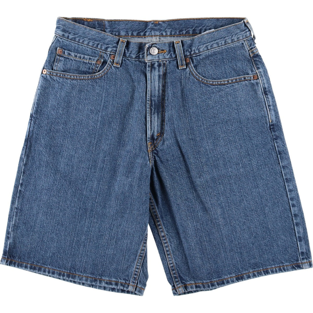 Levi's 550 Relaxed Fit Denim Shorts, Men's Size W33 cotton blue type Vintage Second Hand