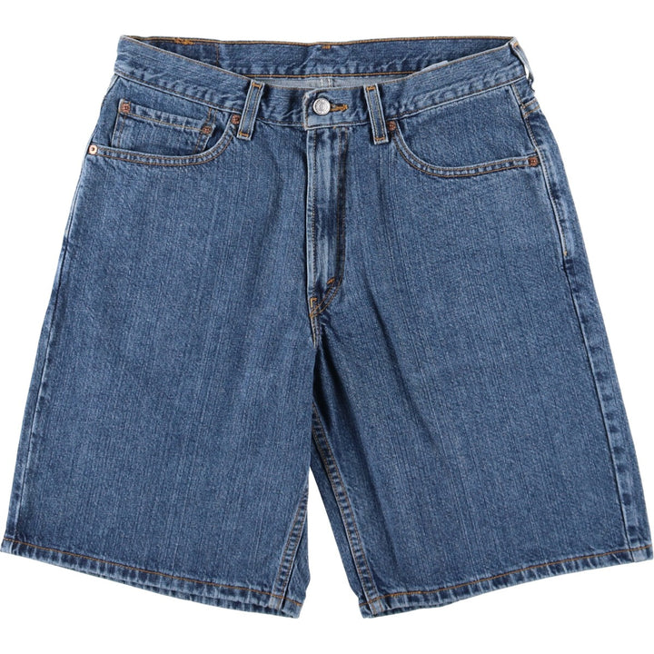 Levi's 550 Relaxed Fit Denim Shorts, Men's Size W33 cotton blue type Vintage Second Hand