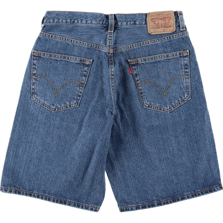 Levi's 550 Relaxed Fit Denim Shorts, Men's Size W33 cotton blue type Vintage Second Hand