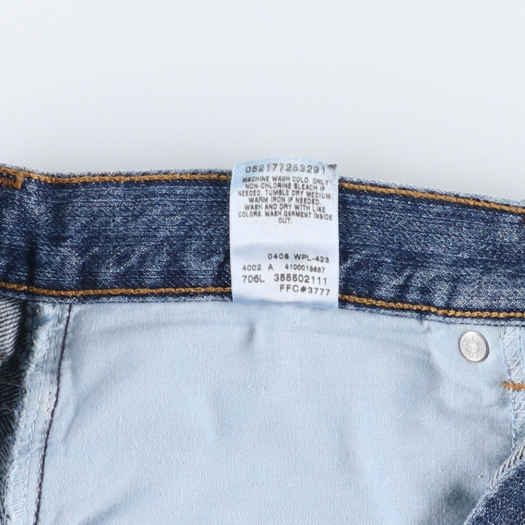 Levi's 550 Relaxed Fit Denim Shorts, Men's Size W33 cotton blue type Vintage Second Hand