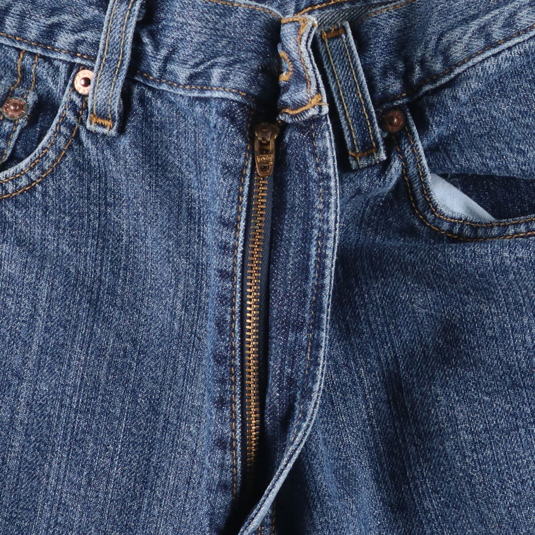 Levi's 550 Relaxed Fit Denim Shorts, Men's Size W33 cotton blue type Vintage Second Hand
