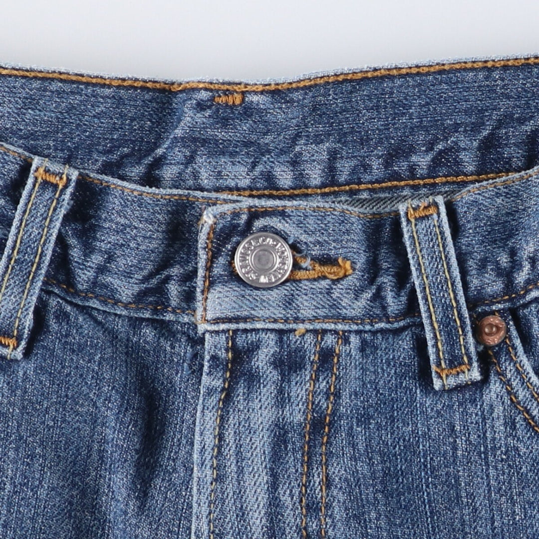 Levi's 550 Relaxed Fit Denim Shorts, Men's Size W33 cotton blue type Vintage Second Hand