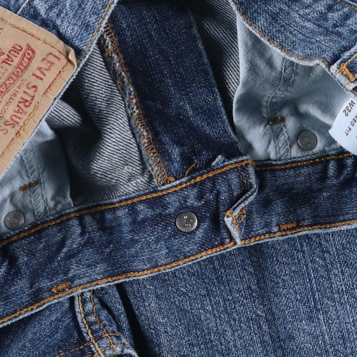 Levi's 550 Relaxed Fit Denim Shorts, Men's Size W33 cotton blue type Vintage Second Hand
