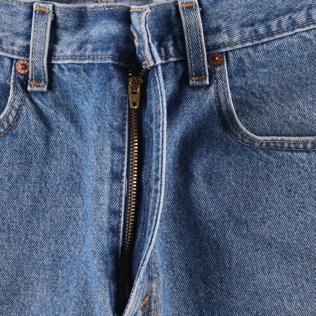 Levi's 505 REGULAR FIT denim shorts, short pants, men's size w34 cotton blue type Vintage Second Hand