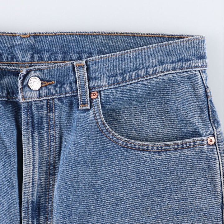 Levi's 505 REGULAR FIT denim shorts, short pants, men's size w34 cotton blue type Vintage Second Hand