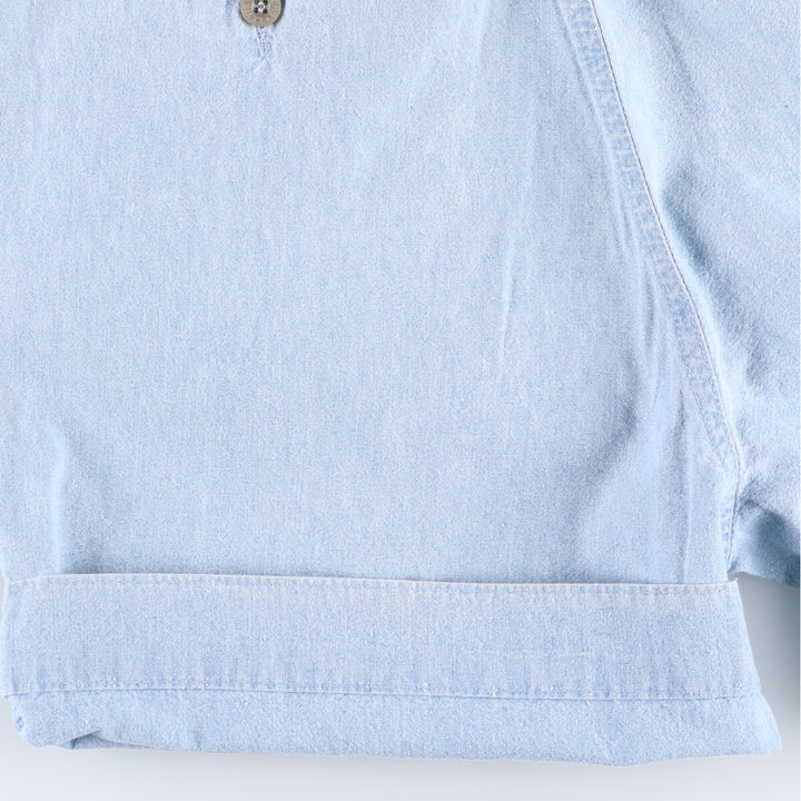 Levi's DOCKERS denim shorts, short pants, made in the USA, men's w30 equivalent cotton Blue type light blue Vintage Second Hand