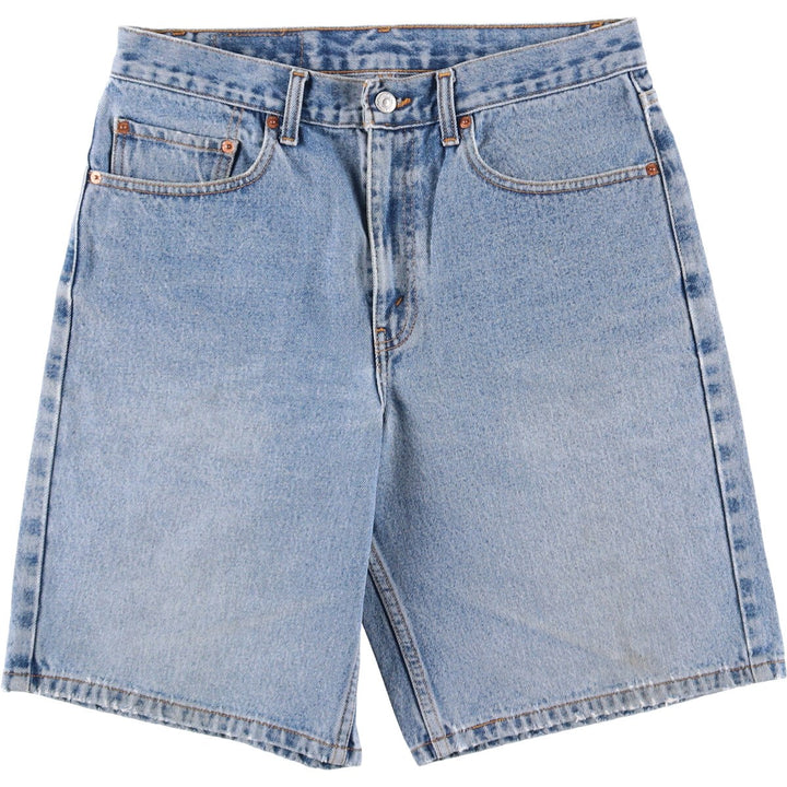 Levi's 550 REGULAR FIT denim shorts, half pants, jorts, men's w33 equivalent cotton blue type Vintage Second Hand