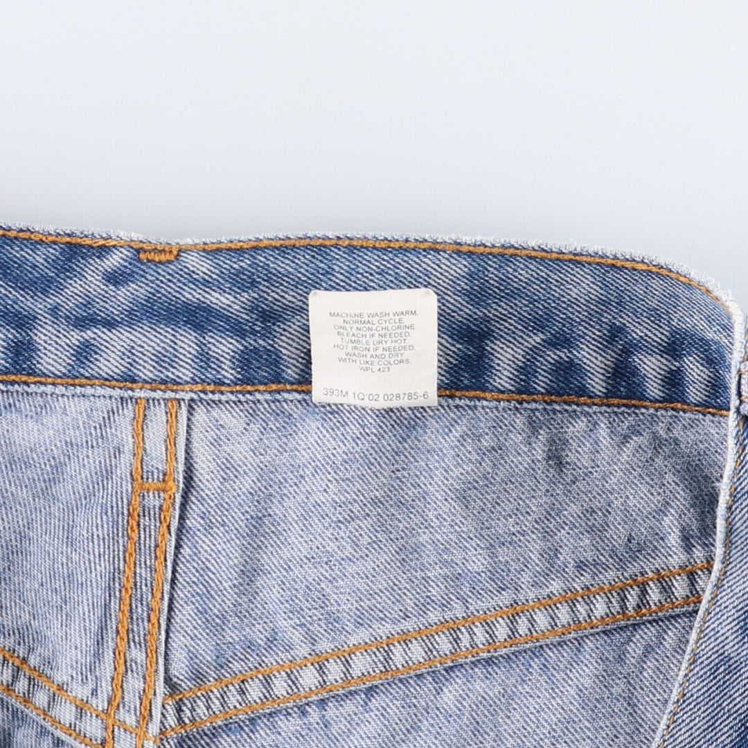 Levi's 550 REGULAR FIT denim shorts, half pants, jorts, men's w33 equivalent cotton blue type Vintage Second Hand