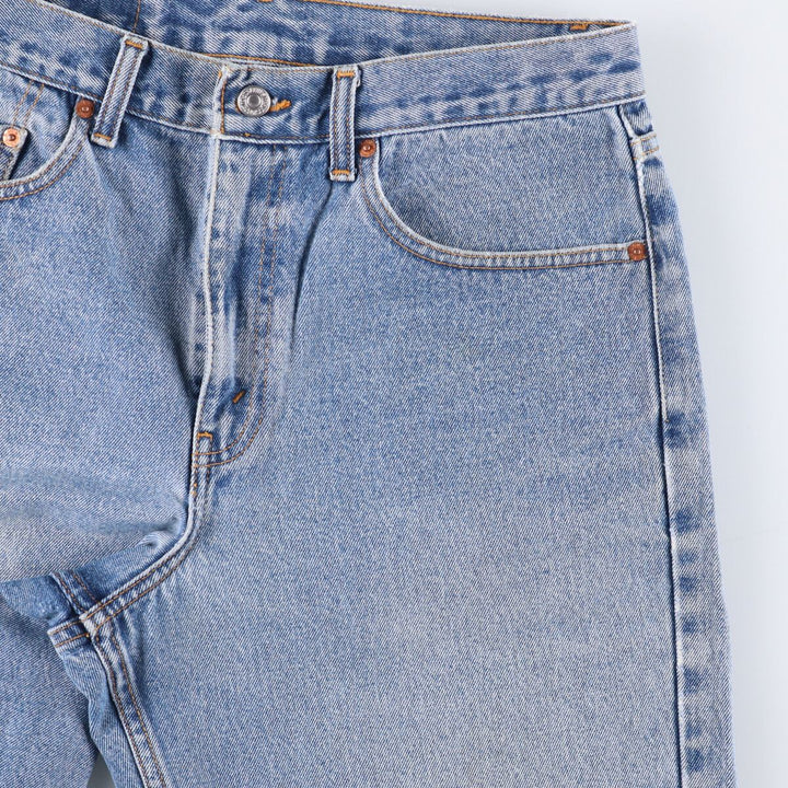Levi's 550 REGULAR FIT denim shorts, half pants, jorts, men's w33 equivalent cotton blue type Vintage Second Hand