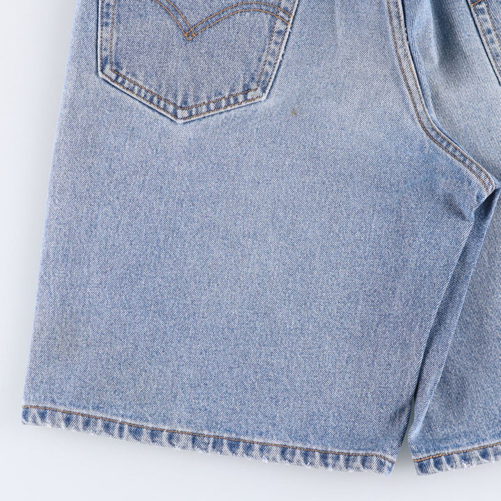 Levi's 550 REGULAR FIT denim shorts, half pants, jorts, men's w33 equivalent cotton blue type Vintage Second Hand