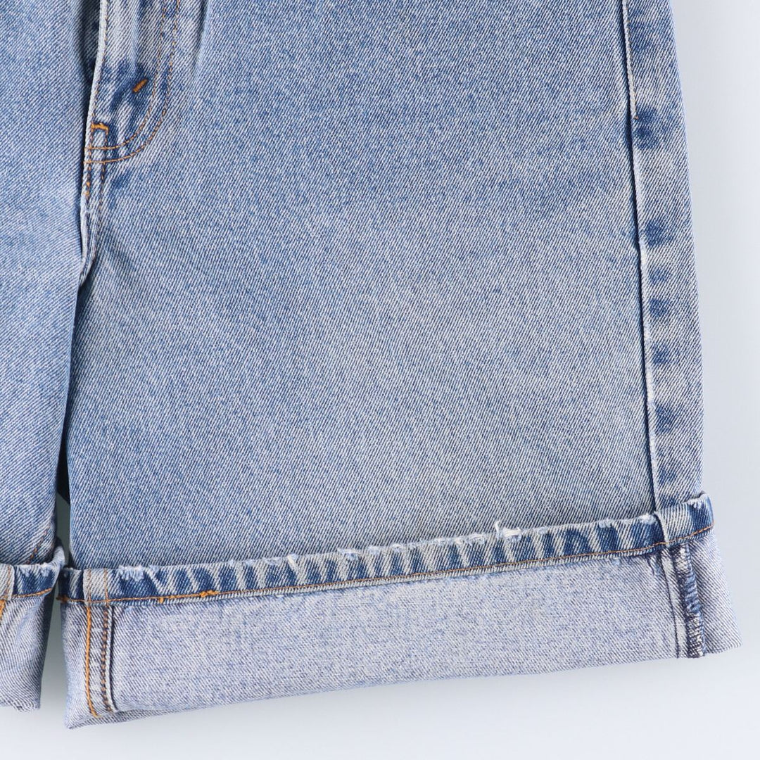 Levi's 550 REGULAR FIT denim shorts, half pants, jorts, men's w33 equivalent cotton blue type Vintage Second Hand