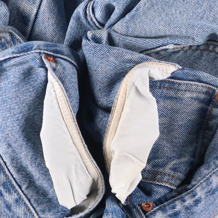 Levi's 550 REGULAR FIT denim shorts, half pants, jorts, men's w33 equivalent cotton blue type Vintage Second Hand