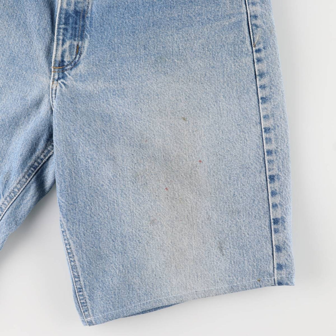 2000'S Carhartt Loose Fit Denim Shorts/Jorts, Men's Size 34 cotton blue type Vintage Second Hand