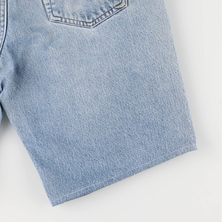 2000'S Carhartt Loose Fit Denim Shorts/Jorts, Men's Size 34 cotton blue type Vintage Second Hand