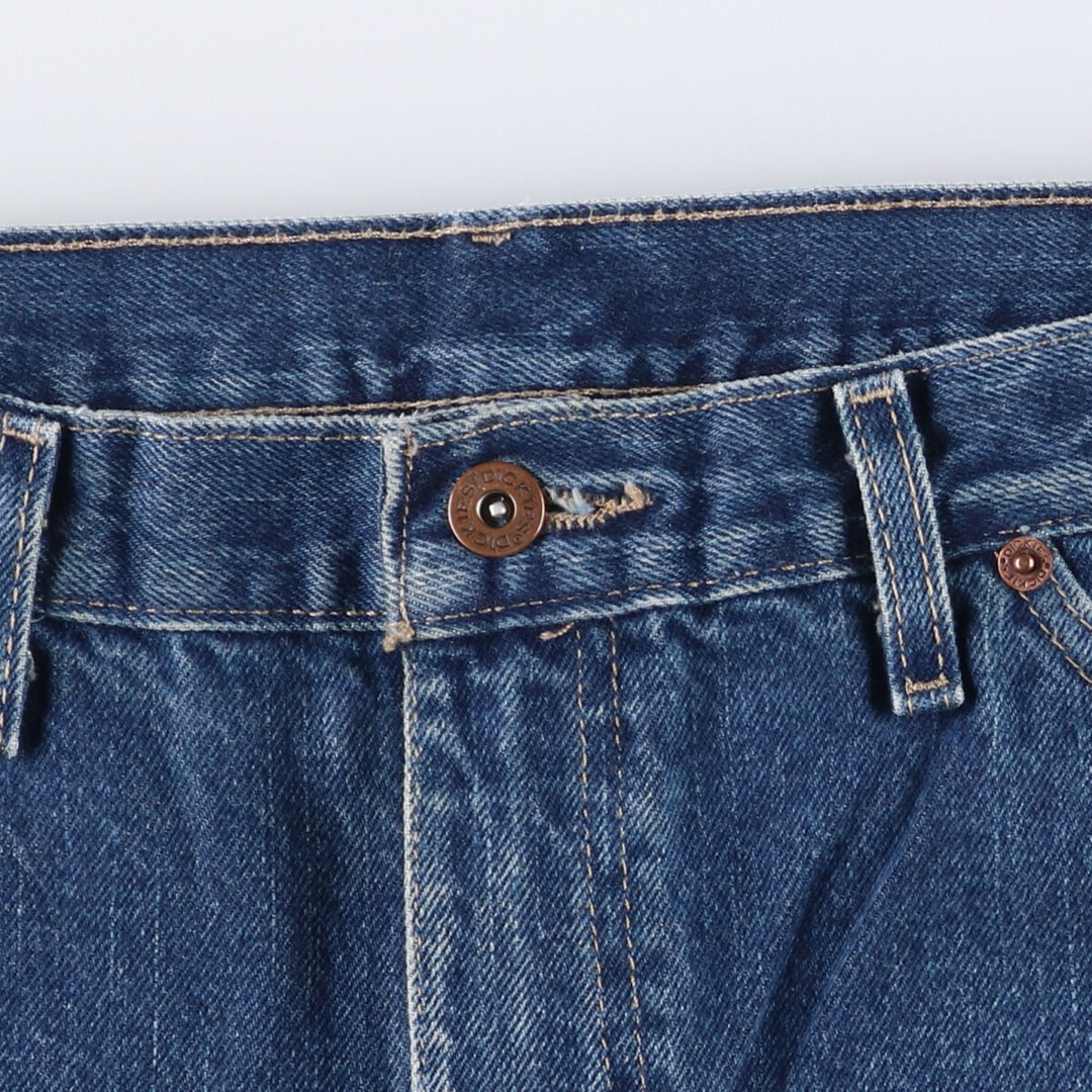 Dickies Regular Denim Shorts, Half Pants, Jorts, Men's, W35 equivalent cotton blue type Vintage Second Hand