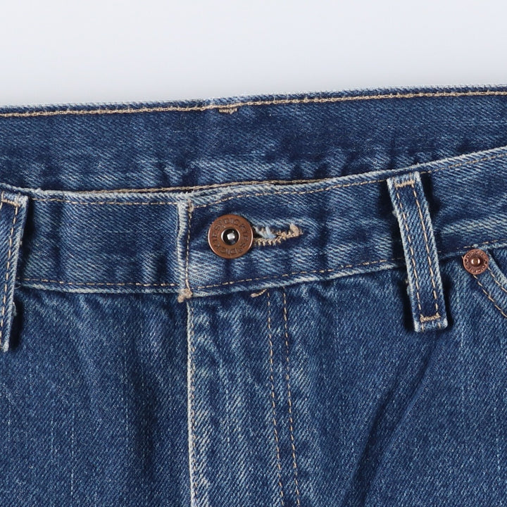 Dickies Regular Denim Shorts, Half Pants, Jorts, Men's, W35 equivalent cotton blue type Vintage Second Hand