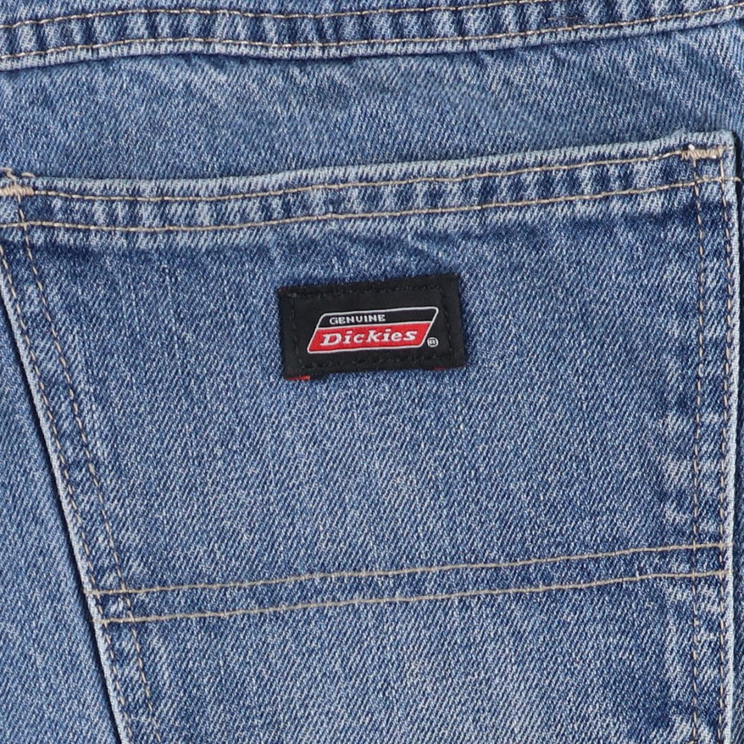 Dickies denim shorts, half pants, jorts, men's w35 equivalent cotton blue type Vintage Second Hand