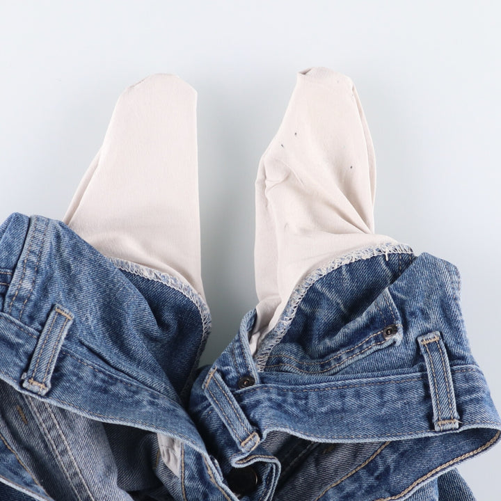 Dickies denim shorts, half pants, jorts, men's w35 equivalent cotton blue type Vintage Second Hand
