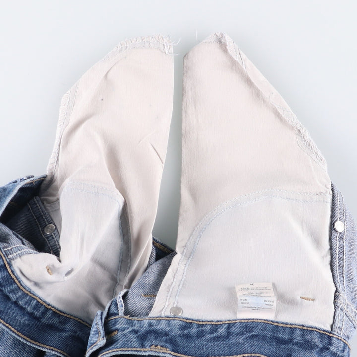 Dickies denim shorts, half pants, jorts, men's w35 equivalent cotton blue type Vintage Second Hand